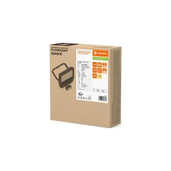 Ledvance LED Strålkastare Aluminium Svart 41W 5500lm 100D - 830 Varm Vit | IP65 - Rörelse- Och Ljussensor - Symmetrisk