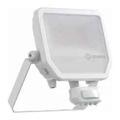 Ledvance LED Strålkastare Aluminium Vit 41W 5500lm 100D - 830 Varm Vit | IP65 - Rörelse- Och Ljussensor - Symmetrisk