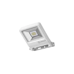 Ledvance LED Strålkastare Endura Vit 10W 800lm 100D - 830 Varm Vit | IP65 - Symmetrisk