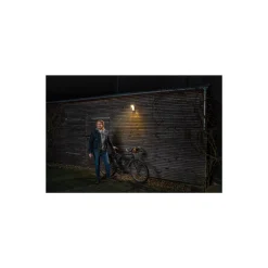 Ledvance LED Strålkastare Endura Spot Svart 16W 1500lm 50D - 840 Kallvit | IP55 - Rörelse- och ljussensor - Symmetrisk