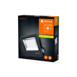 Ledvance LED Strålkastare Endura Svart 150W 13200lm 100D - 840 Kallvit | IP65 - Symmetrisk