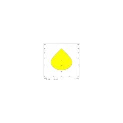 Ledvance LED Strålkastare High Mast Aluminium Svart 280W 42000lm 90D - 740 Kallvit | IP66 - Symmetrisk - Exkl. Drivdon