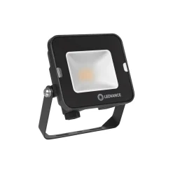 Ledvance LED Strålkastare Kompakt Svart 10W 900lm 100D - 830 Varm Vit | IP65 - Symmetrisk