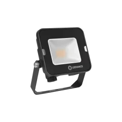 Ledvance LED Strålkastare Kompakt Svart 10W 900lm 100D - 830 Varm Vit | IP65 - Symmetrisk
