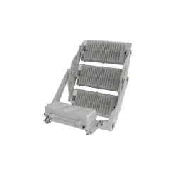 Ledvance LED Strålkastare Max Radial 45 Aluminium Grå 1800W 268000lm 45D - 740 Kallvit | IP66 - Symmetrisk