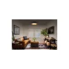 Ledvance LED Taklampa Orbis Alva Svart och Trä 36W 1600lm - 830 Varm Vit | Touchdimmerbar