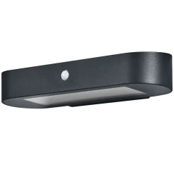 Ledvance LED Vägglampa Utomhus Endura Stil Svart 6W 540lm - 840 Kallvit | IP44 - Rörelse- och Ljussensor