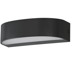 Ledvance LED Vägglampa Utomhus Endura Stil Grå 7W 450lm - 830 Varm Vit | IP65