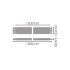 Ledvance Linear IndiviLED Infill 1200 Vit
