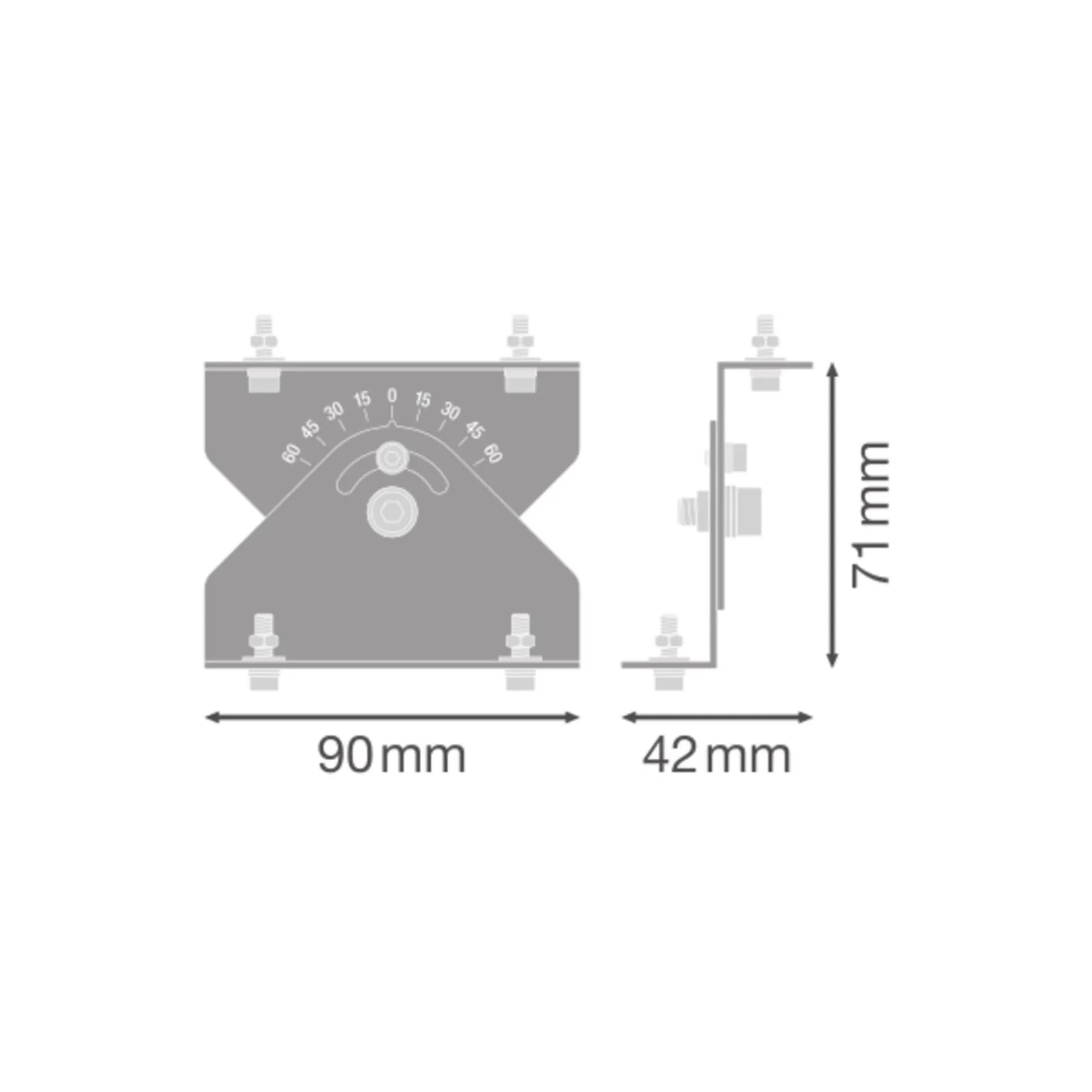 Ledvance Lowbay Flex Angulation Mount Kit Vit