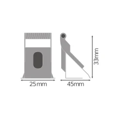 Ledvance Panel Value Recessed Mounting Clips (4x)