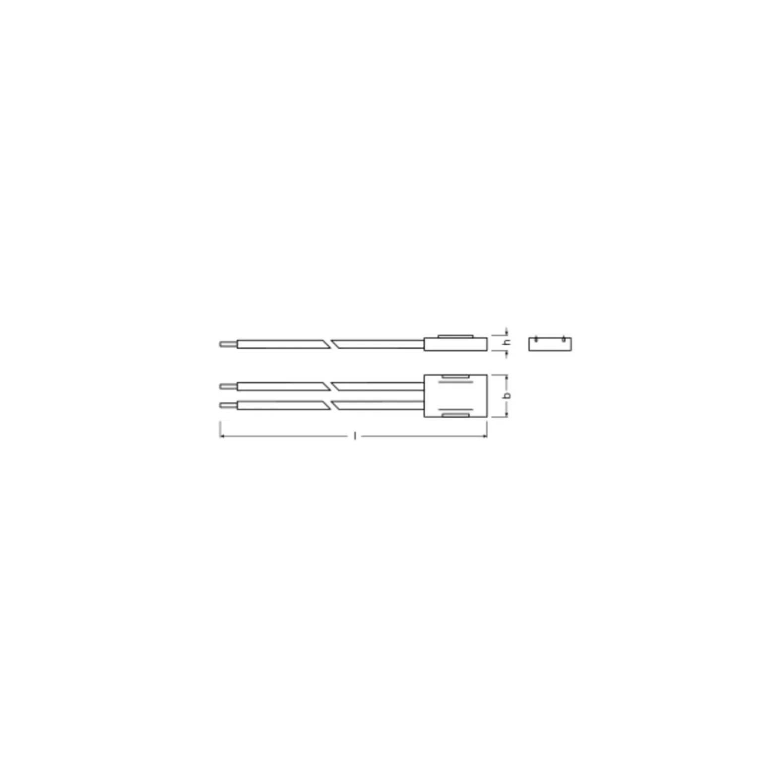 Ledvance Performance Led strip Connector för COB LED CP-P2-500 COB