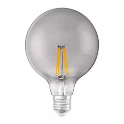 Ledvance Smart+ Wifi E27 Globe Classic Filament Rökig 6W 540lm - 825 Extra Varm Vit | Dimbar - Ersättare 50W