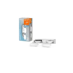 Ledvance Smart+ Wifi LED Vägglampa Badrumsbelysning Silver 12W 800lm - 830-865 Justerbar Vit | IP44