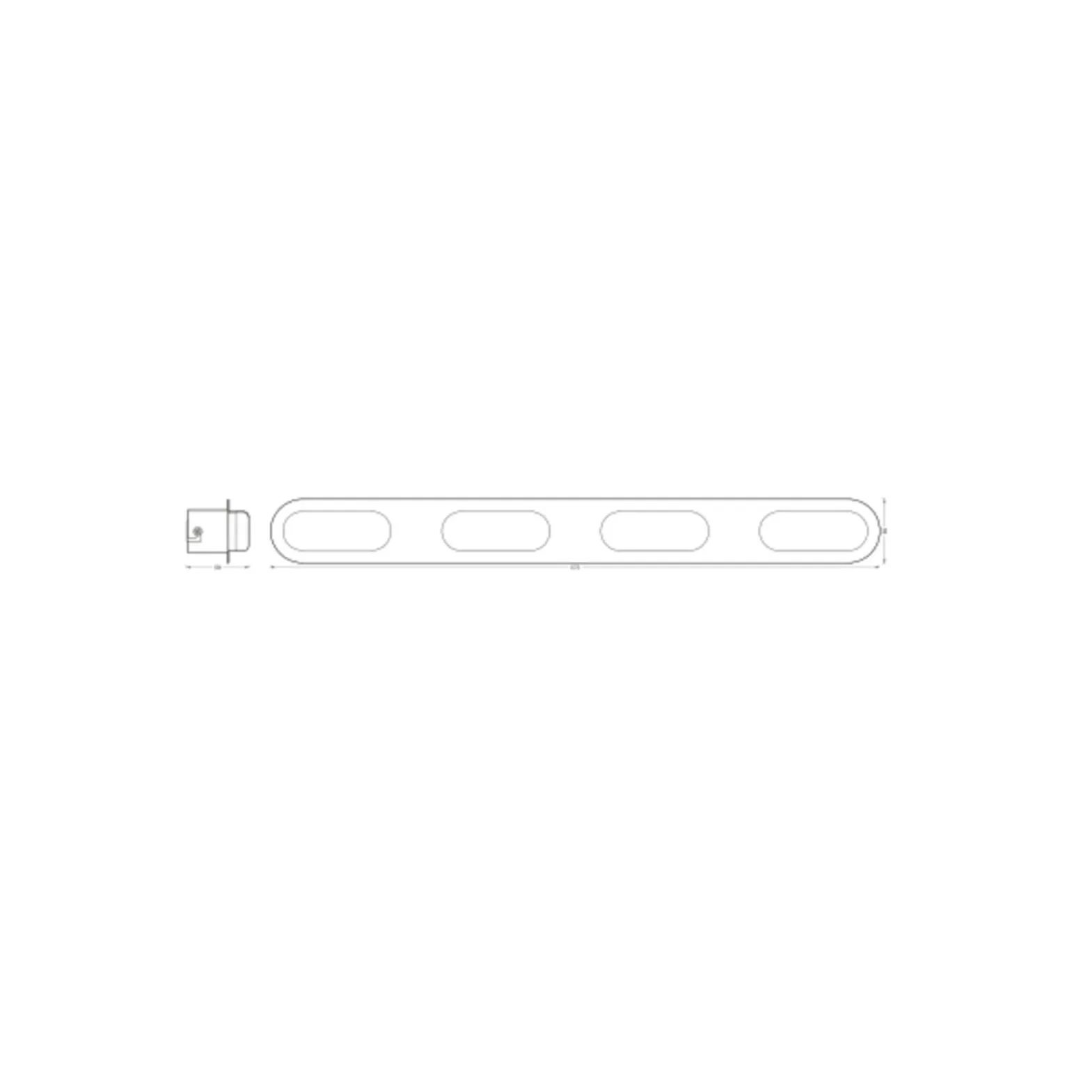Ledvance Smart+ Wifi LED Vägglampa Badrumsbelysning Silver 27W 2200lm - 830-865 Justerbar Vit | IP44