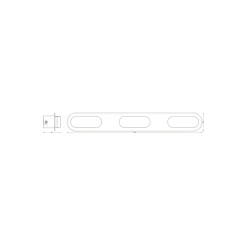 Ledvance Smart+ Wifi LED Vägglampa Badrumsbelysning Silver 20W 1600lm - 830-865 Justerbar Vit | IP44