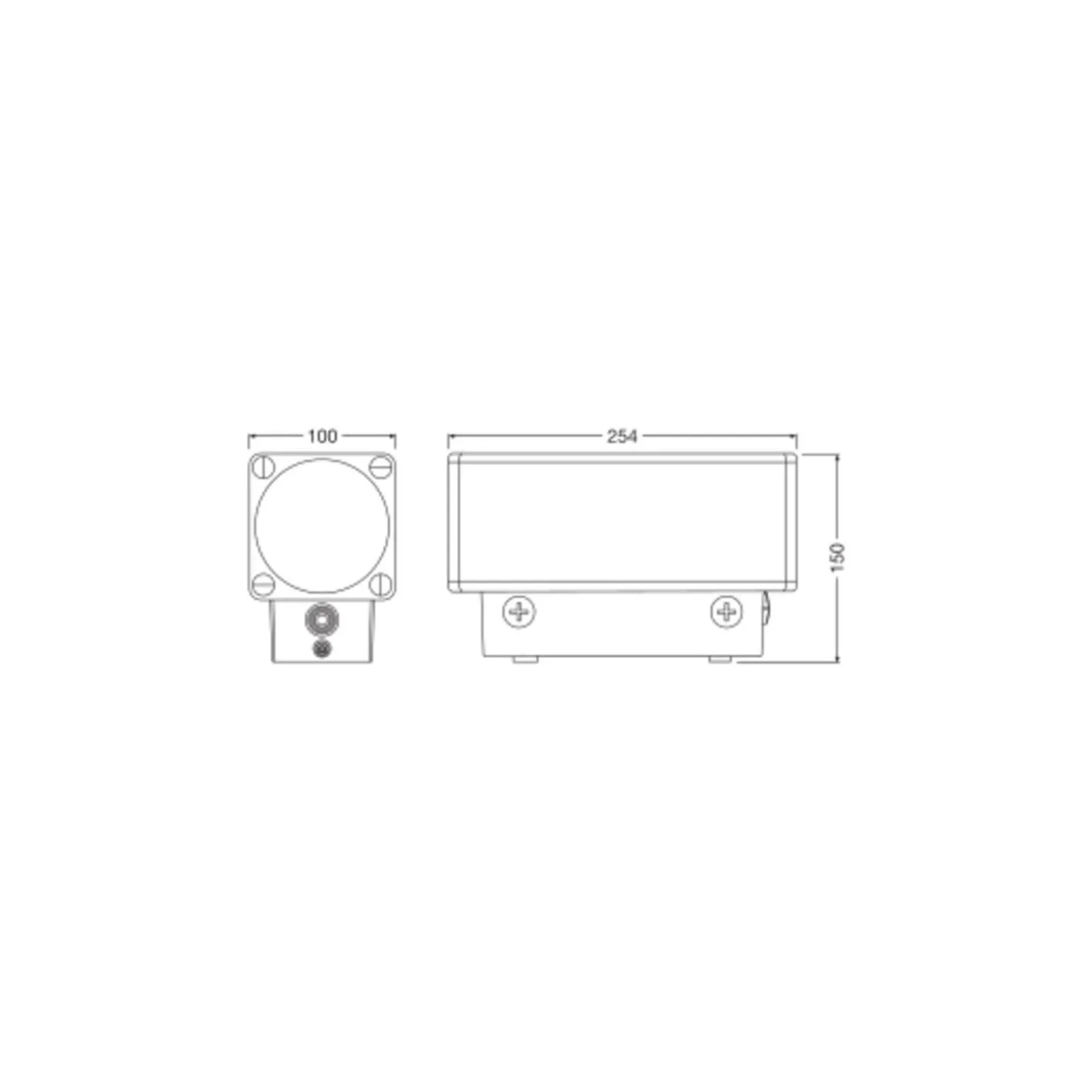 Ledvance Vägglampa Urban Vario Aluminium Grå Up & Down 29W 2600lm - 822-827 CCT | IP65