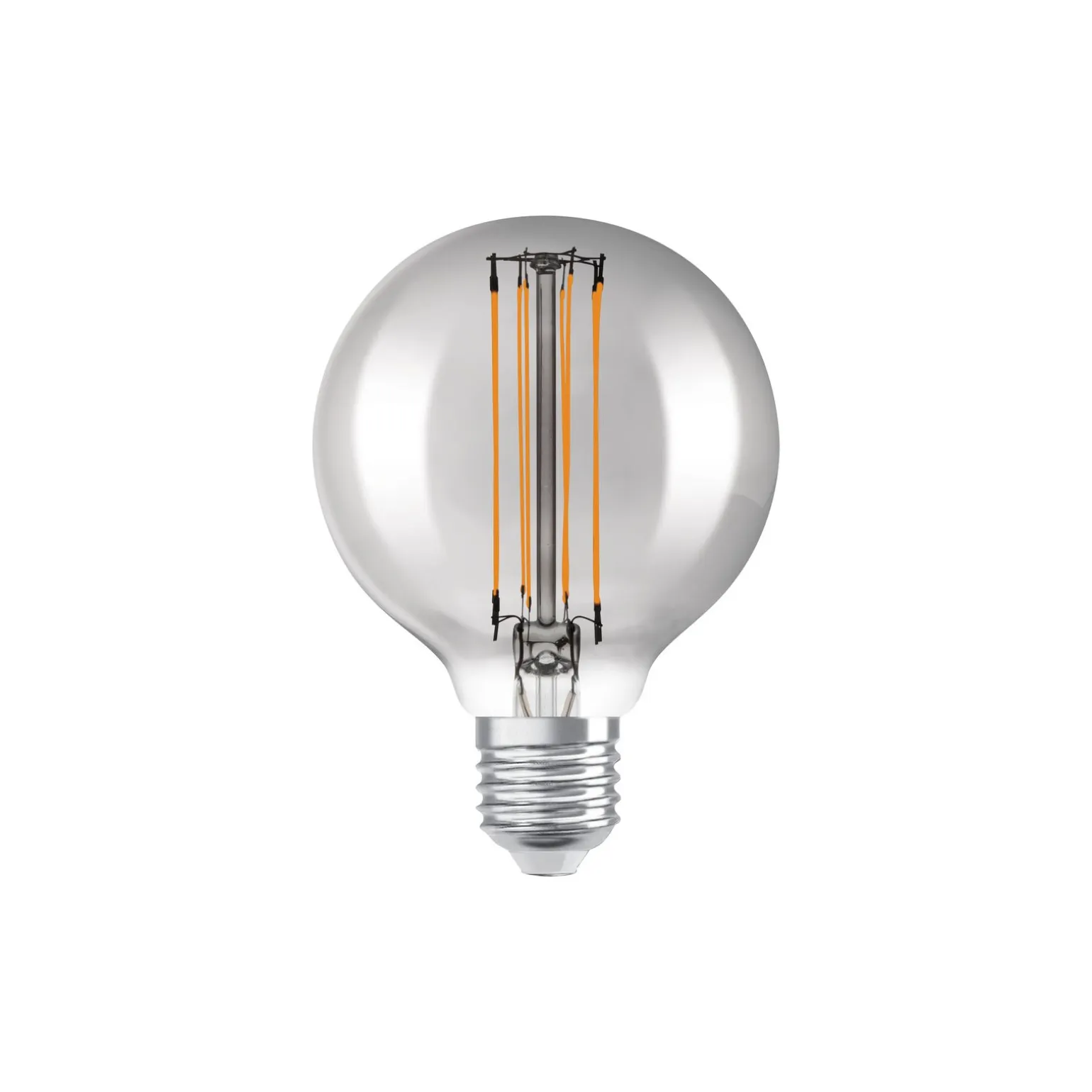 Ledvance Vintage 1906 LED E27 Globe Smoke 11W 500lm - 818 Extra Varm Vit | Dimbar - Ersättare 42W