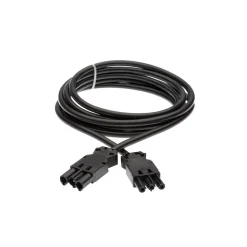 Lupa-con anslutningsstycke Sladd 3x 1,5 2m Svart EPCOM/3
