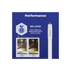 Noxion Avant LEDtube T5 Avant Extreme Electronic (HF) Ultra Output 37W 5600lm - 840 Kallvit | 145cm - Ersättare 80W