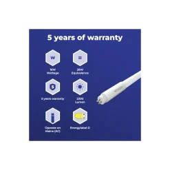 Noxion Avant LEDtube T5 Avant Extreme (Mains AC) High Efficiency 16W 2300lm - 830 Varm Vit | 115cm - Ersättare 28W