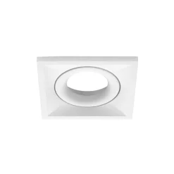 Noxion Infälld Spot D-Flex MR16 Lutningsbar Vit | Utskärning 70mm - GU10 Sockel