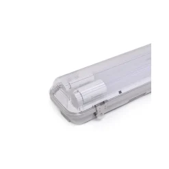 Noxion LED Allmänbruksarmatur Vattentät ArmaturPoseidon V2.0incl. 2x Noxion LED Rör T8 Standard Output 15W 2x1800lm - 865 Dagsljus | 120cm