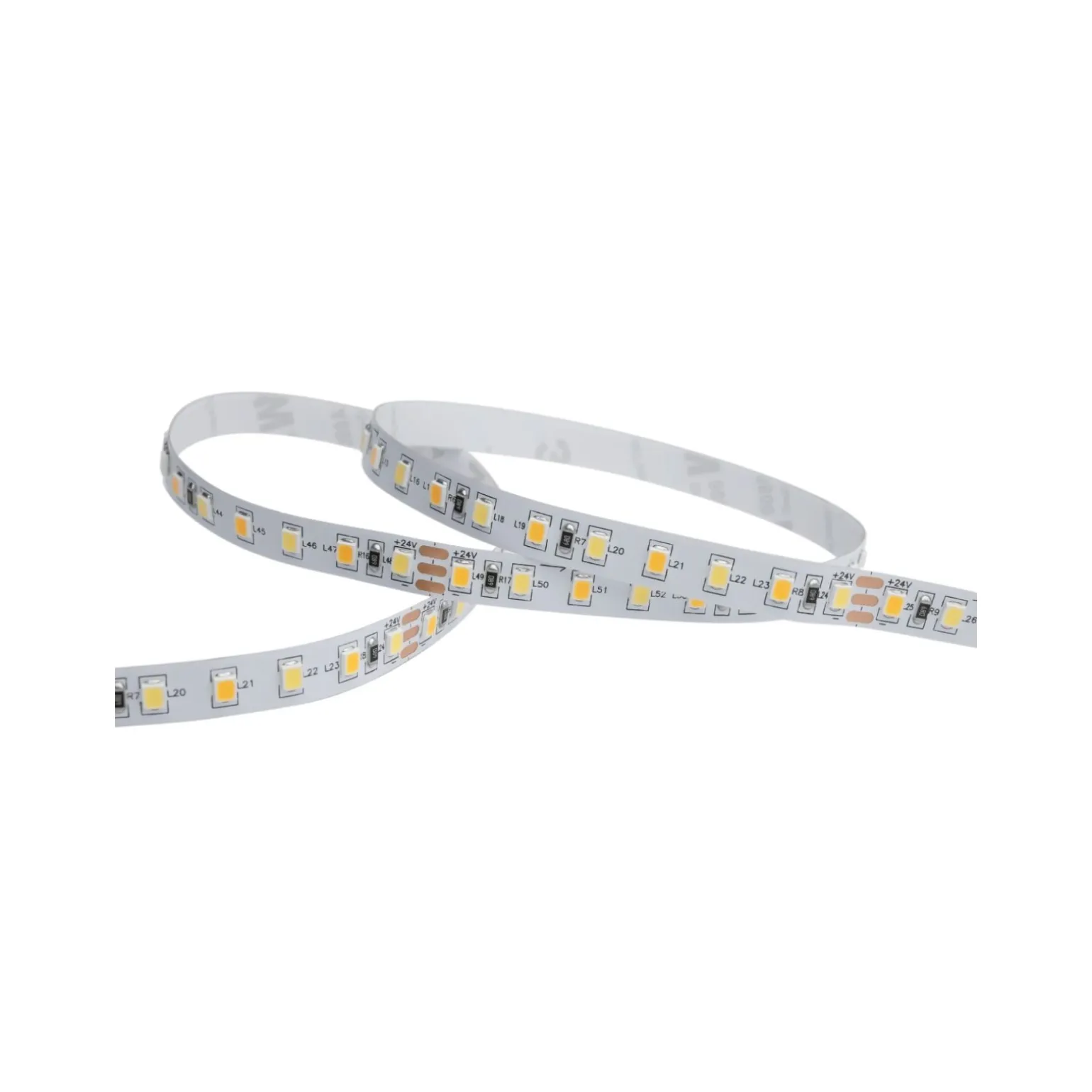 Noxion Led-Ljusslingor Naga 5 Meter Komplett set - Zigbee - 24V - 120LEDs/m - 9.6W/m - 930-965 Justerbar Vit | 8mm - IP20 - Bästa Färgåtergivning - SMD2835