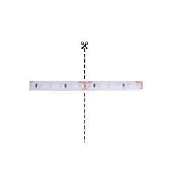 Noxion Led-Ljusslingor Naga 5 Meter 24V - 120LEDs/m - 9.6W/m - 965 Dagsljus | 8mm - IP65 - Bästa Färgåtergivning - SMD2835