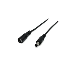 Noxion Led-Ljusslingor Naga - Power DC Sladd Open Tråd Kvinnlig+Manlig Strömkontakt (2pin/Enkel Färg/8mm)