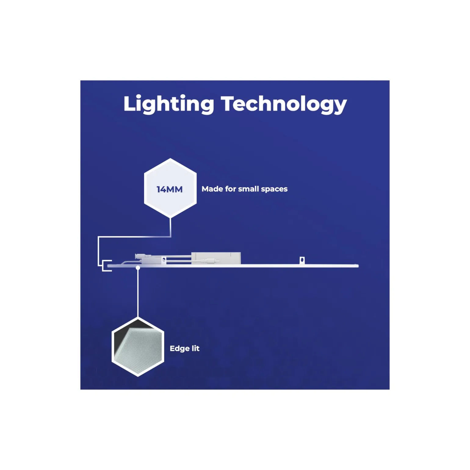 Noxion LED Panel Delta Pro V4 Aluminium/Metall Vit 29W 3700lm - 830 Varm Vit | 120x30cm - Dali Dimbar - UGR <22