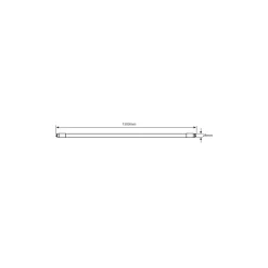 Noxion LED Rör T8 Avant Extreme (EM/Mains) High Output 16.5W 2650lm - 840 Kallvit | 150cm - Ersättare 58W