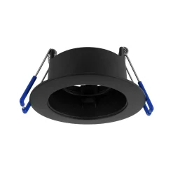 Noxion LED Spot Ares Djup ring Svart - med Inre Ring Svart | Utskärning 68mm - incl. GU10 Fitting