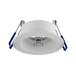 Noxion LED Spot Ares Djup Vit 6W 540lm 927-940 3CCT - med Inre Ring Vit| Utskärning 68mm