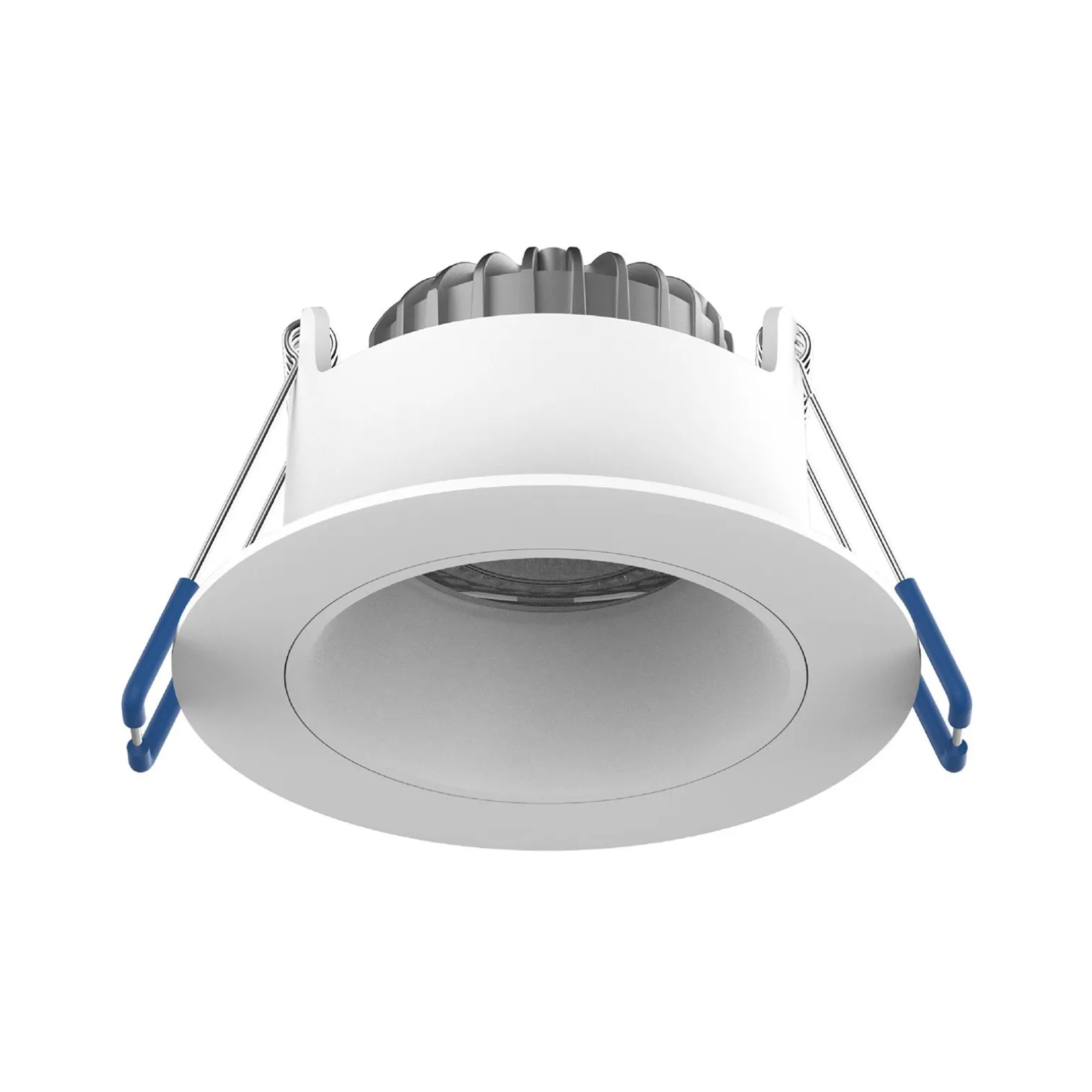 Noxion LED Spot Ares Djup Vit 6W 540lm 927-940 3CCT - med Inre Ring Vit| Utskärning 68mm