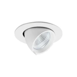 Noxion LED Spot Forza V2 Aluminium Vit 28/32/36/40W - 3300/3700/4100/4500lm 36D - 930-940-957 CCT | 160mm - Utskärning 145mm - Bästa Färgåtergivning