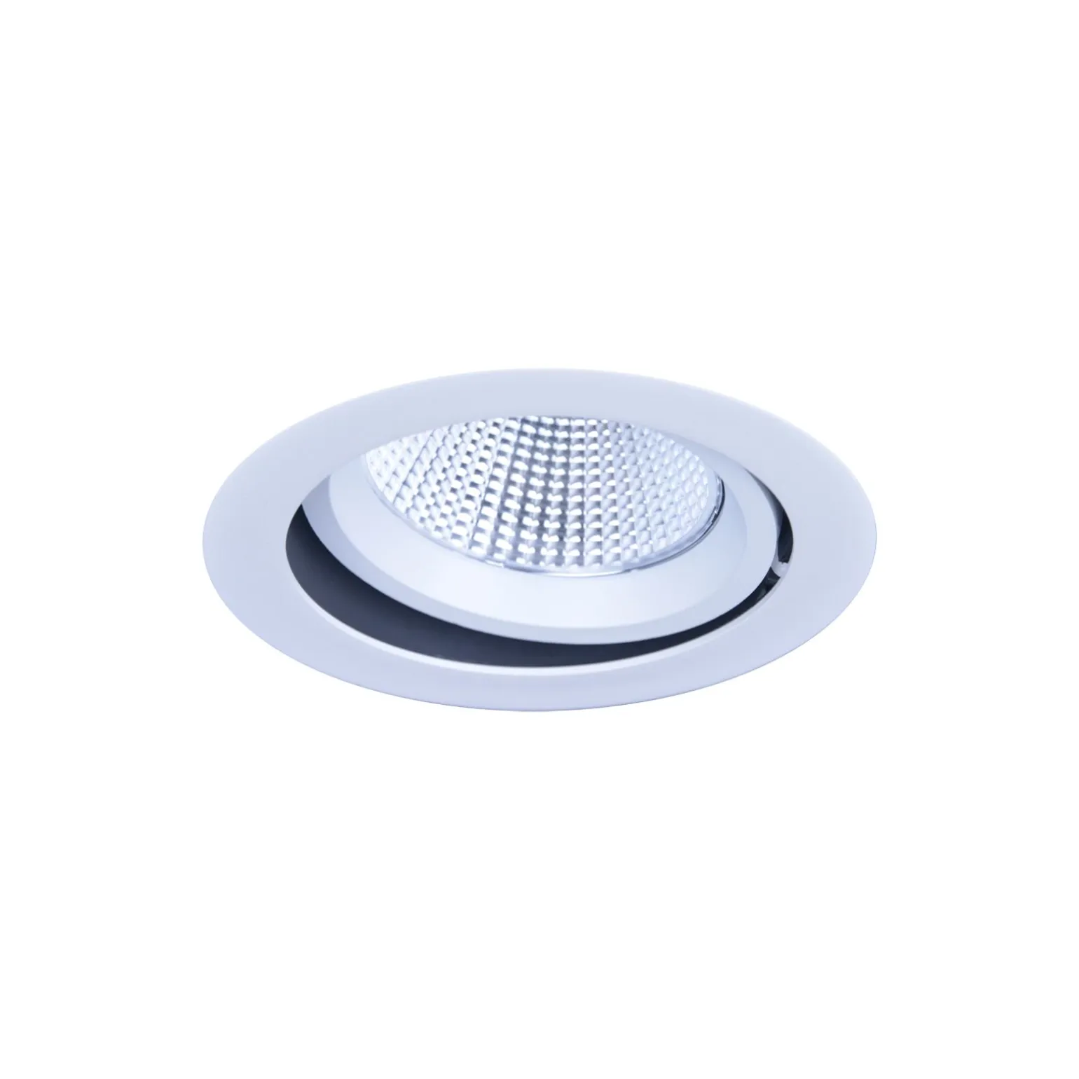 Noxion LED Spot Forza V2 Aluminium Vit 28/32/36/40W - 3300/3700/4100/4500lm 36D - 930-940-957 CCT | 160mm - Utskärning 145mm - Bästa Färgåtergivning