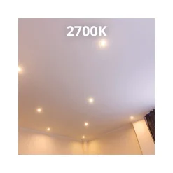 Noxion LED Spot Gimax Aluminium 6W 400lm 36D - 927 Extra Varm Vit | Utskärning 74mm - IP44 - Bästa färgåtergivning - Dimbar