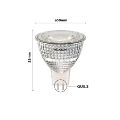 Noxion LED Spot GU5.3 MR16 6.1W 621lm 36D - 840 Kallvit | Ersättare 50W