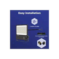 Noxion LED Strålkastare ProBeam V2.0 170W 23200lm 60D - 830-840-865 CCT | IP66 - Asymmetrisk