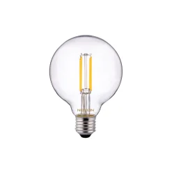 Noxion Lucent Filament LED E27 Globe Klar 7W 806lm - 827 Extra Varm Vit | Dimbar - Ersättare 60W