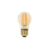 Noxion Lucent Lustre LED E27 Filament Ambar 4.5W 400lm - 822 Extra Varm Vit | Dimbar - Ersättare 35W