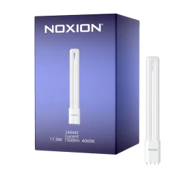 Noxion Lucent PL-L LED 11.9W 1500lm - 840 Kallvit | 4-Stift - Ersättare 24W
