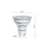 Noxion PerfectColor LED Spot GU10 PAR16 6.7W 575lm 36D - 930 Varm Vit | Bästa Färgåtergivning - Dimbar - Ersättare 80W