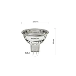 Noxion PerfectColor LED Spot GU5.3 MR16 4.5W 345lm 36D - 930 Varm Vit | Bästa Färgåtergivning - Dimbar - Ersättare 35W