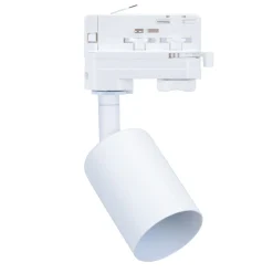 Noxion Spårbelysning 3-Fas Aluminium Vit | Passande för 1x GU10
