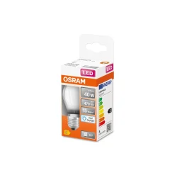 Osram Classic LED E27 Boll Filament Matt 4W 470lm - 865 Dagsljus | Ersättare 40W