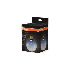 Osram Decor LED Lamp Blå Glas E27 3.5W 300lm - 827 Extra Varm Vit | Ersättare 25W