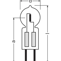 Osram 64440 Halostar Eco ES IRC 50W 12V GY6.35