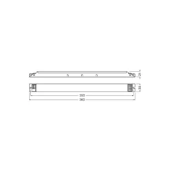 Osram LED driver Optotronica Fit 120 / 220-241V / 750 / D